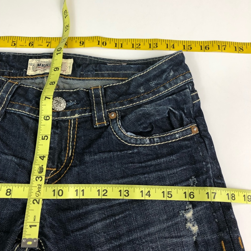 MEK DNM New York Bootcut Dark Denim Jeans Sz 26 - Picture 7 of 8